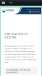 Mobile Screenshot of oceanwebsitedesign.com.au